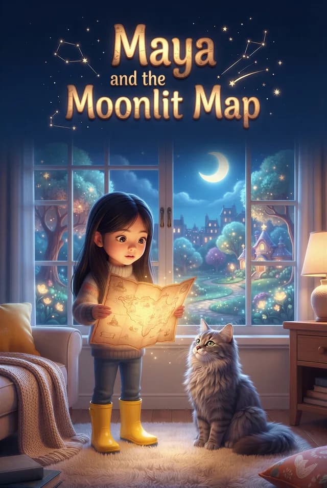 Maya and the Moonlit Map