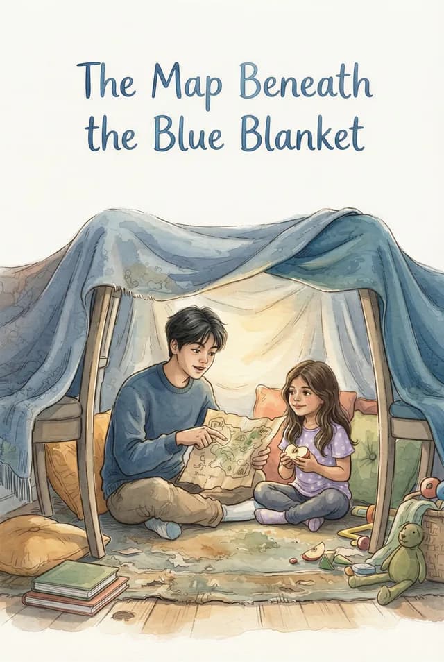 The Map Beneath the Blue Blanket